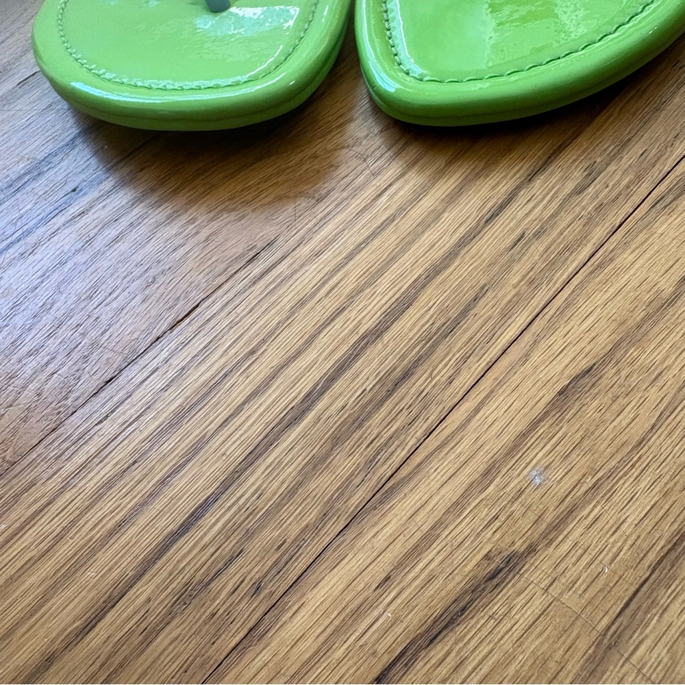 Tory Burch x BonBon Women's Miller Sandals Pineapple Blueberry Green Blue 10 - Picture 5 of 11
